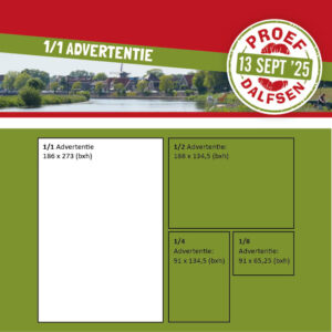 1/1 pagina  - 186 x 273 mm (bxh)